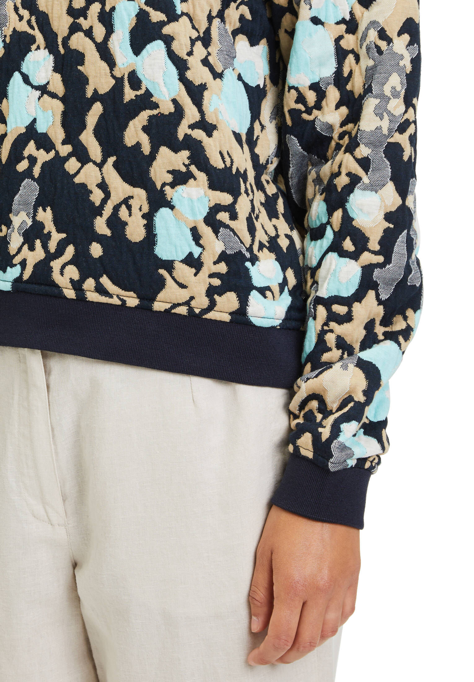 Betty & Co| Damen Sweatpullover mit Rundhalsausschnitt