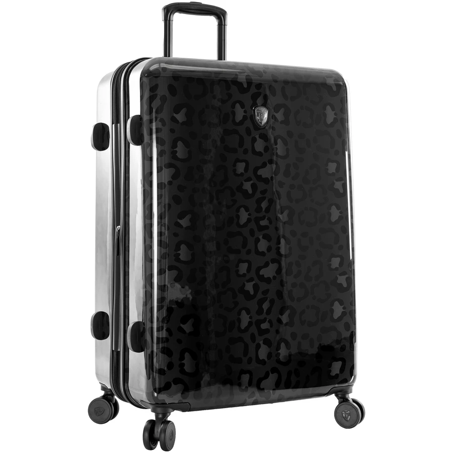 Heys Black Leopard - 4-Rollen-Trolley Set 3tlg. LMS black leopard