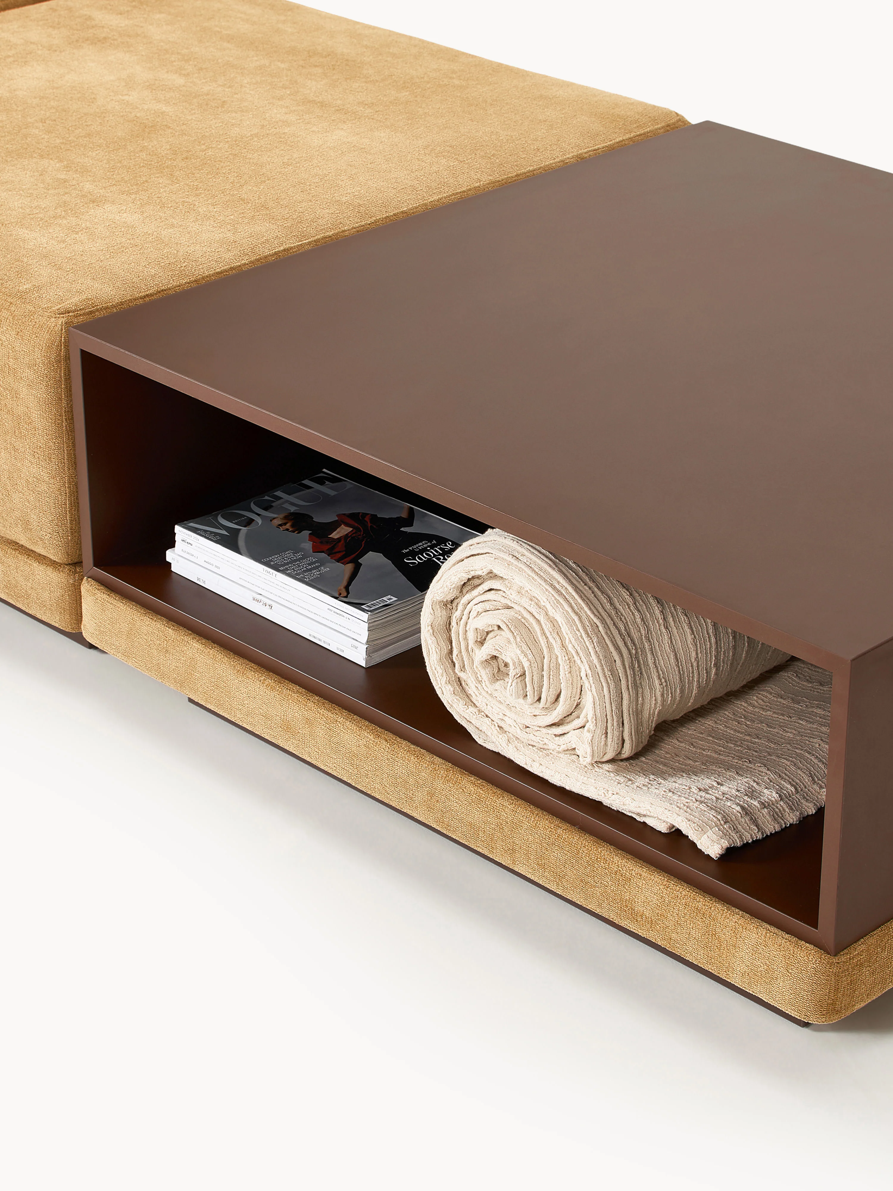 Modulaire bank Colin (4-zits) met salontafel & ottoman