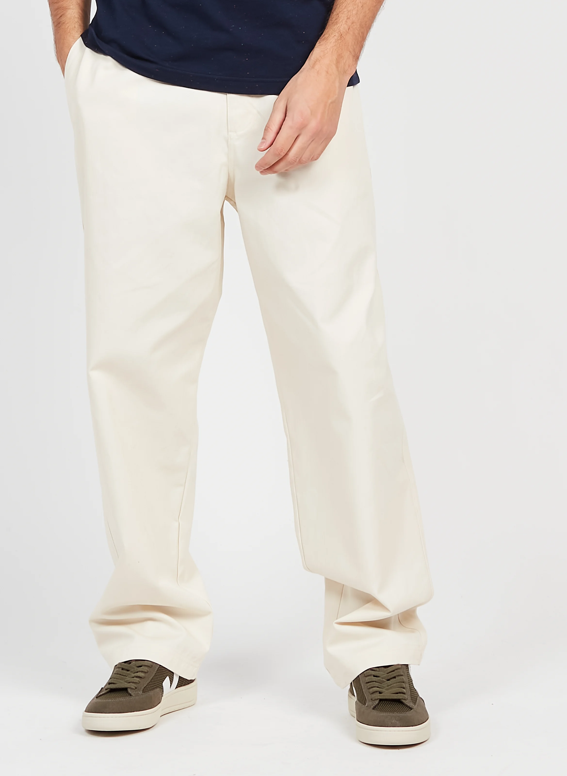 Chino droit 100 coton | Beige
