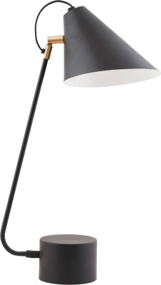 House Doctor - Bordlampe - Club - Sort - H 54 CM