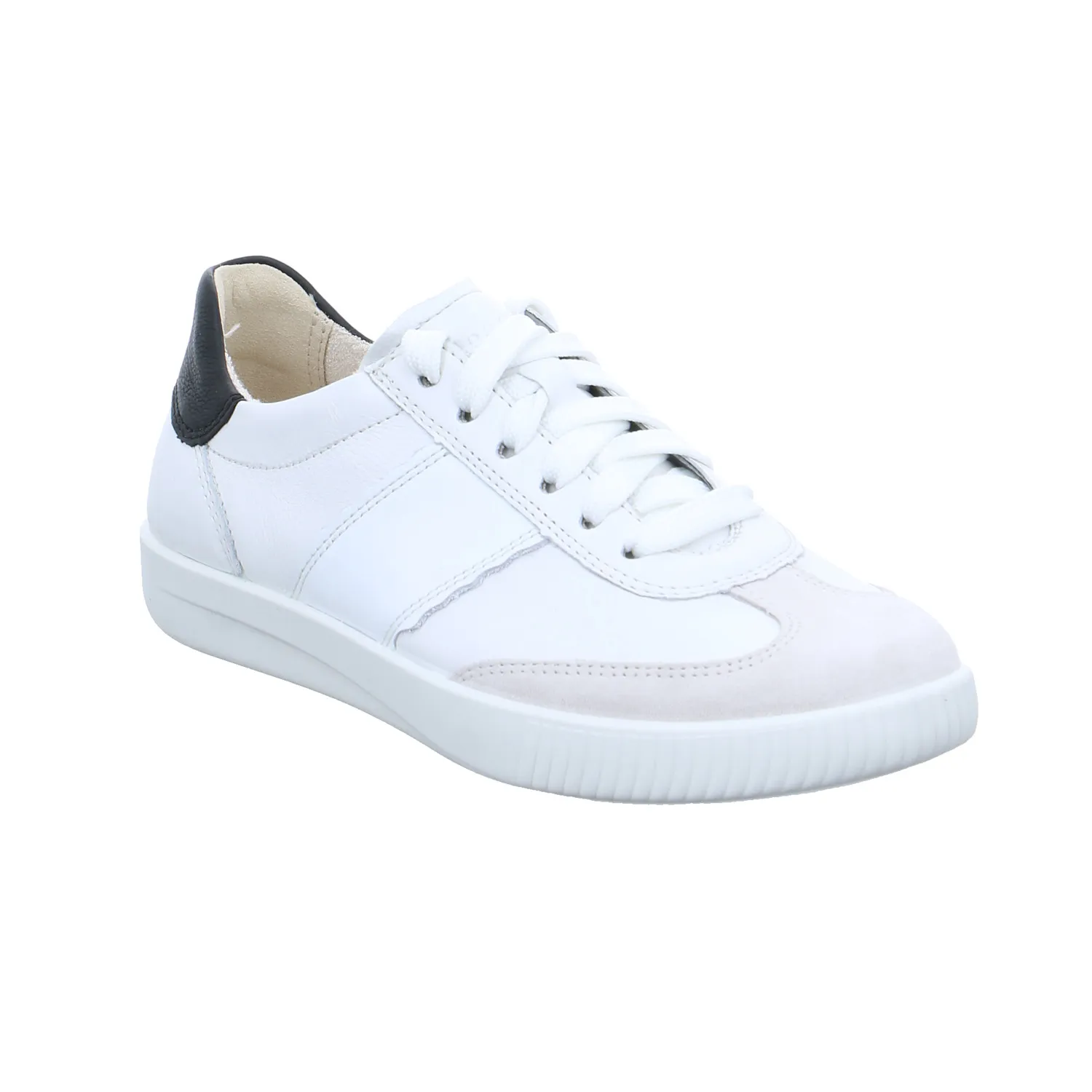 LEGERO Sneaker Weiss Leder  mit Wechselfussbett