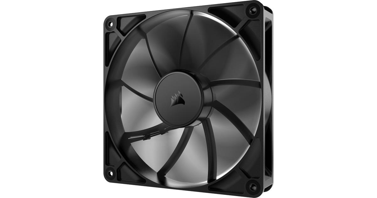 CorsairRS140 PWM case fans  (Zwart, 2 stuks, 140 x 140 x 25 mm)