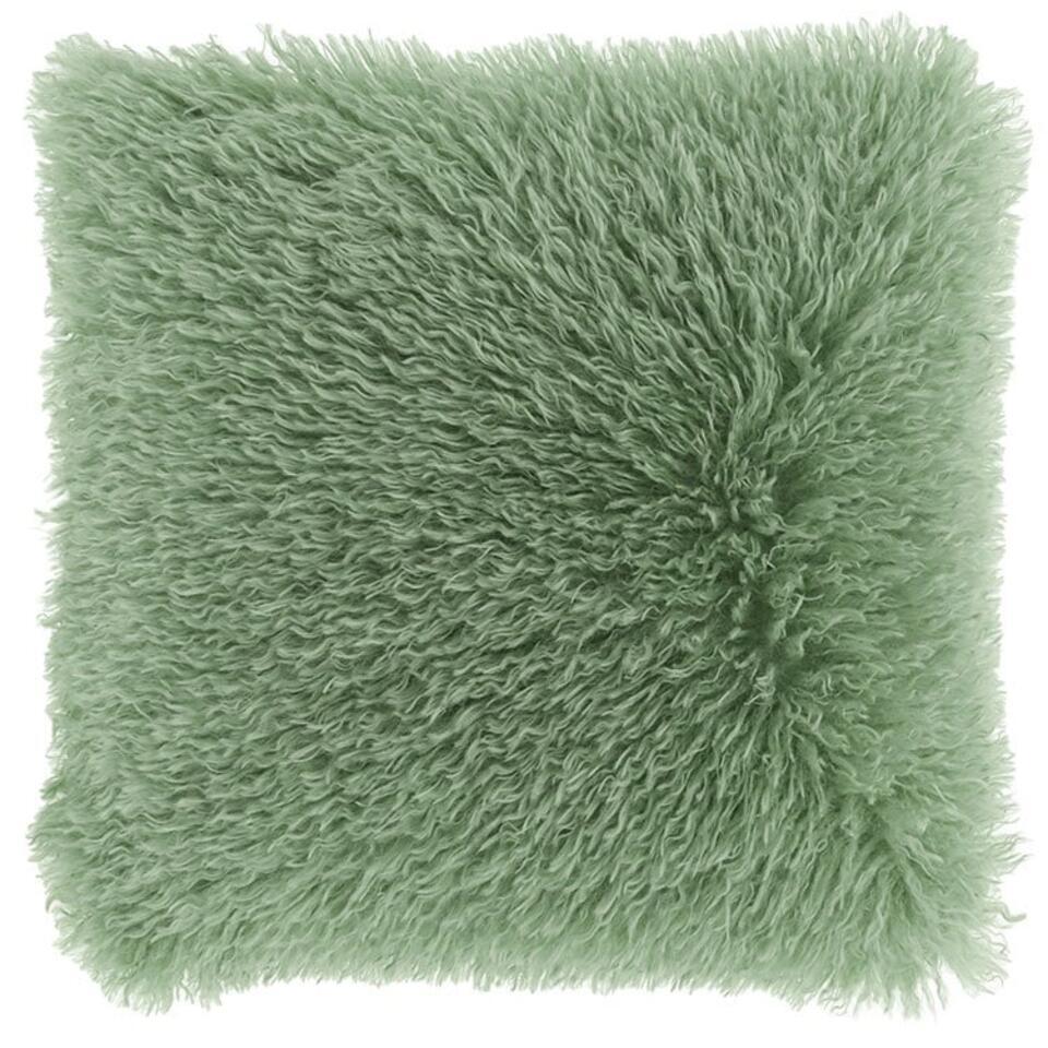 Unique Living - Sierkussen Frieda Tea Green -45x45cm