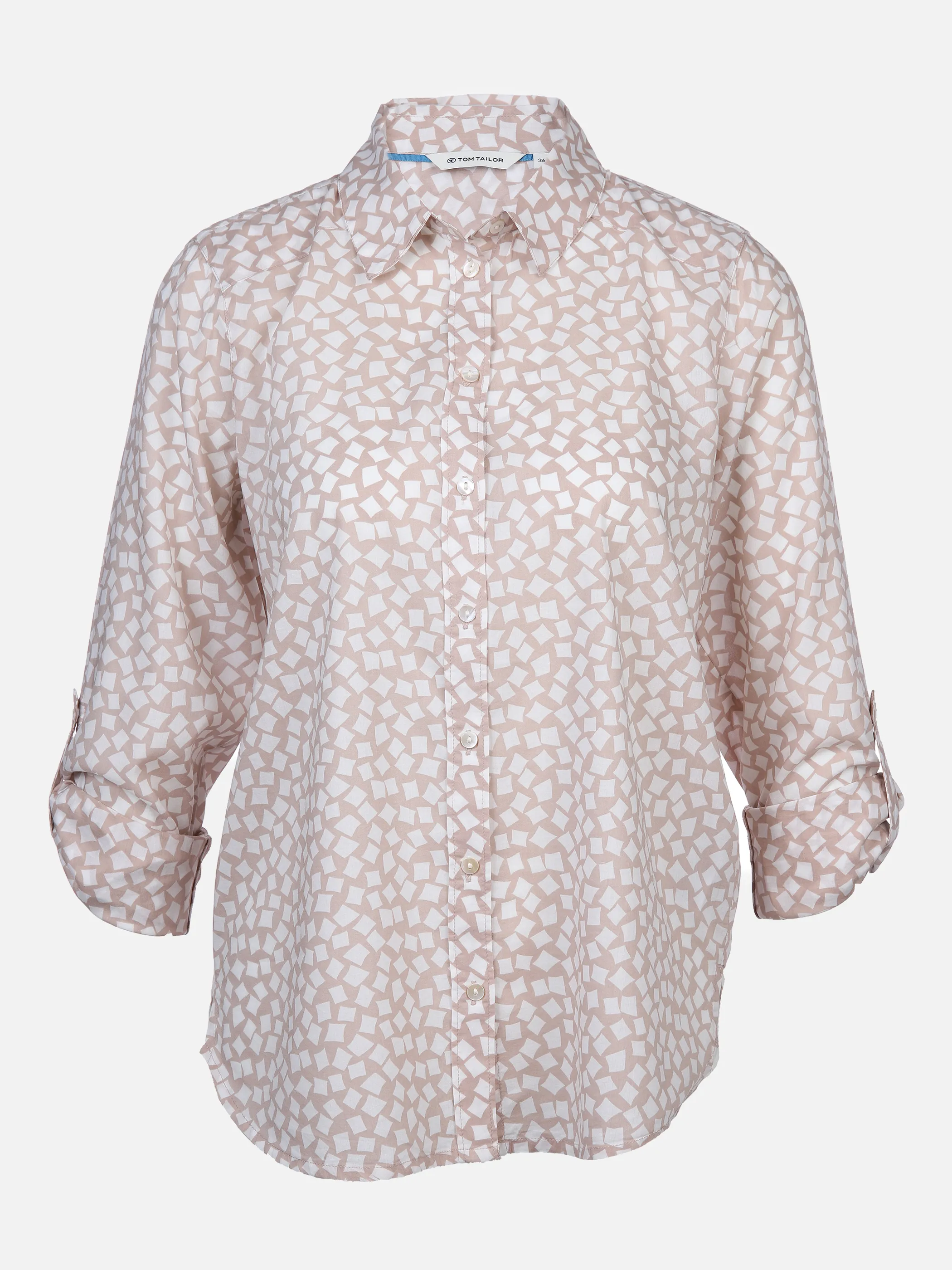 Damen Bluse mit Alloverprint