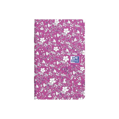 Oxford Floral - Carnet de notes 9 x 14 cm - 60 pages
