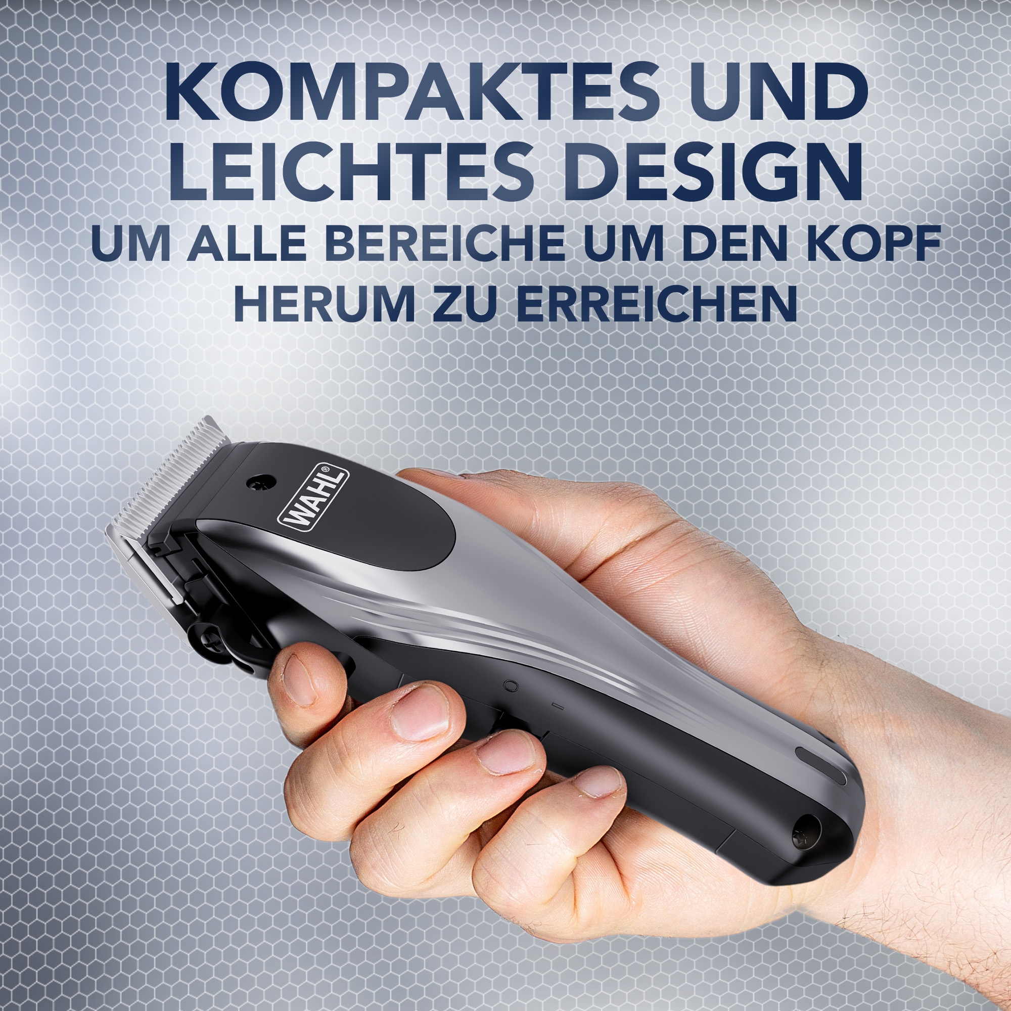 Wahl Haarschneider »Rapid Clip« 13 Aufsätze Schnellgleitende Klinge, Einstellbarer Verstellhebel, Leichtes Design