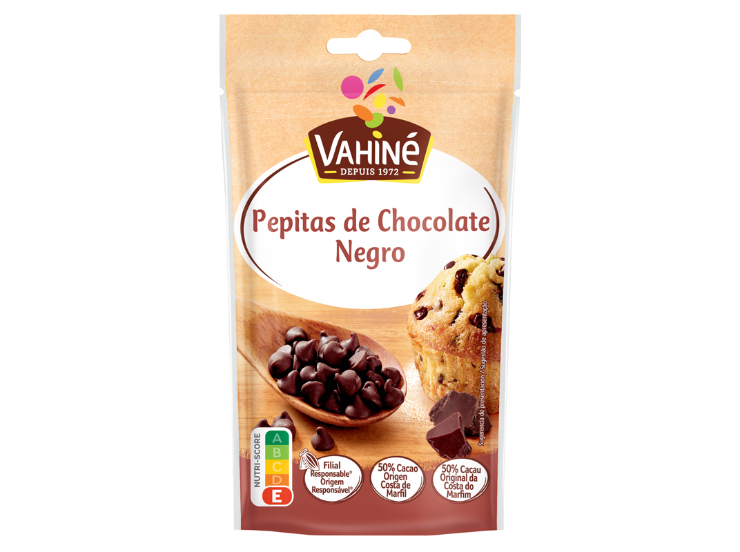 PEPITAS VAHINÉ CHOCOLATE NEGRO 100G