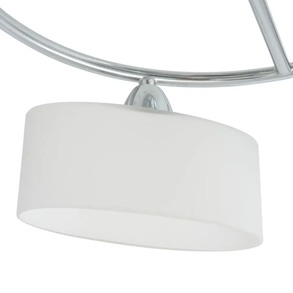 vidaXL - Plafondlamp - Wit - Glas