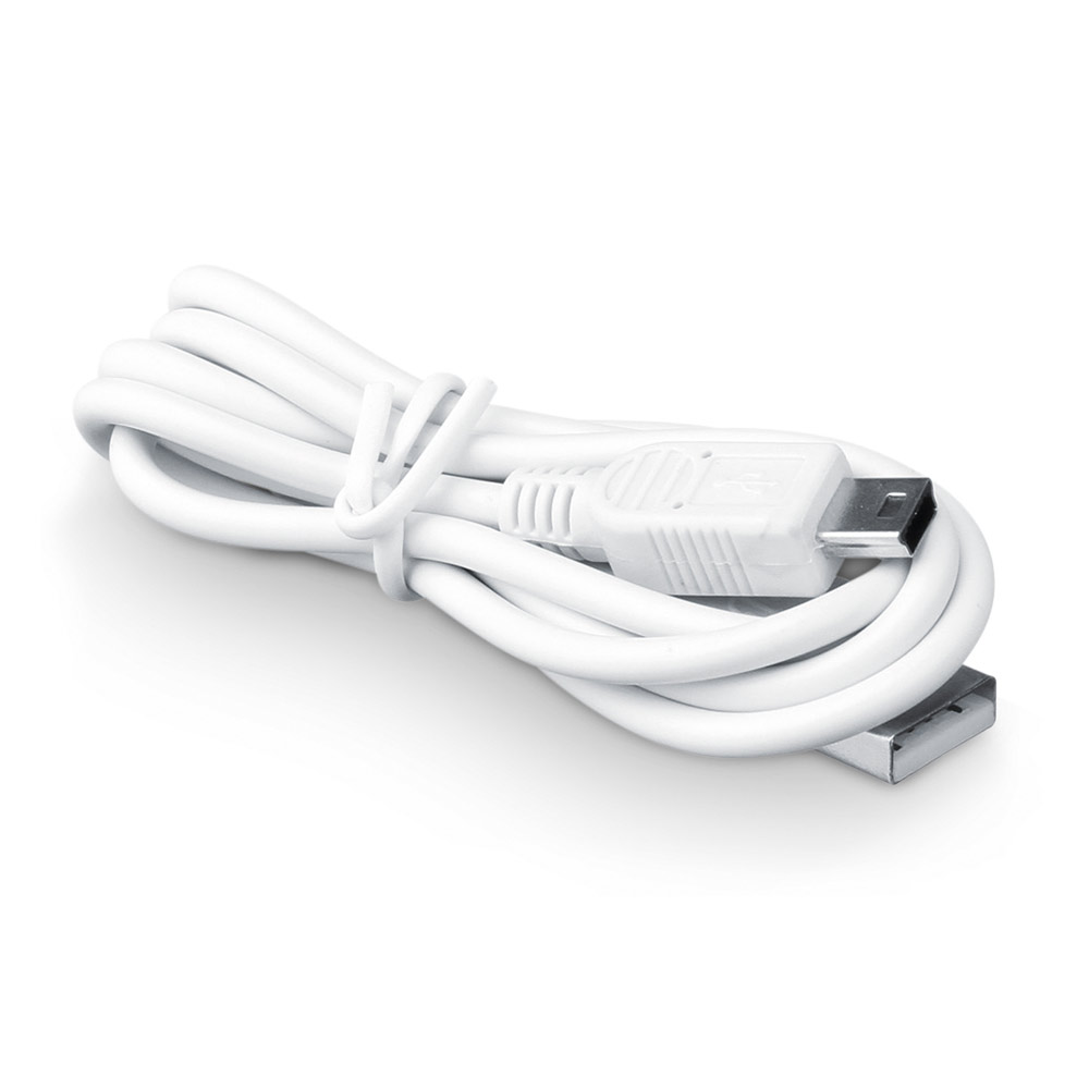 hi!dea 97909 - Power bank 5 000 mAh avec chargeur sans fil 5W en bambou