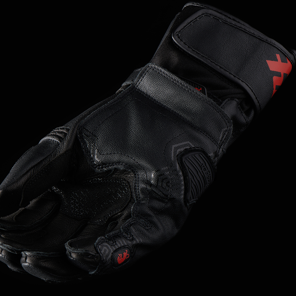 Furygan - Gants enfant Higgins Evo Kid Noir / Rouge