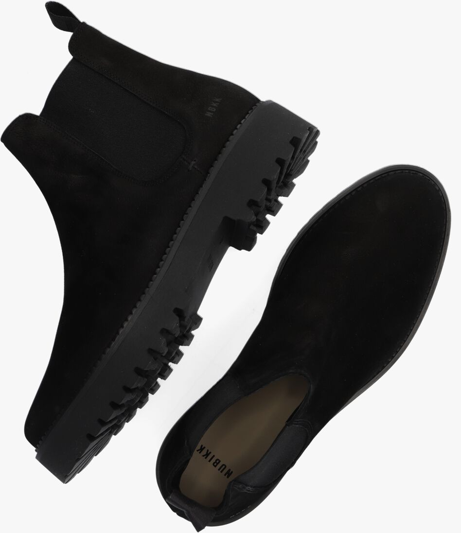 NUBIKK zwarte nubikk chelsea boots logan rai