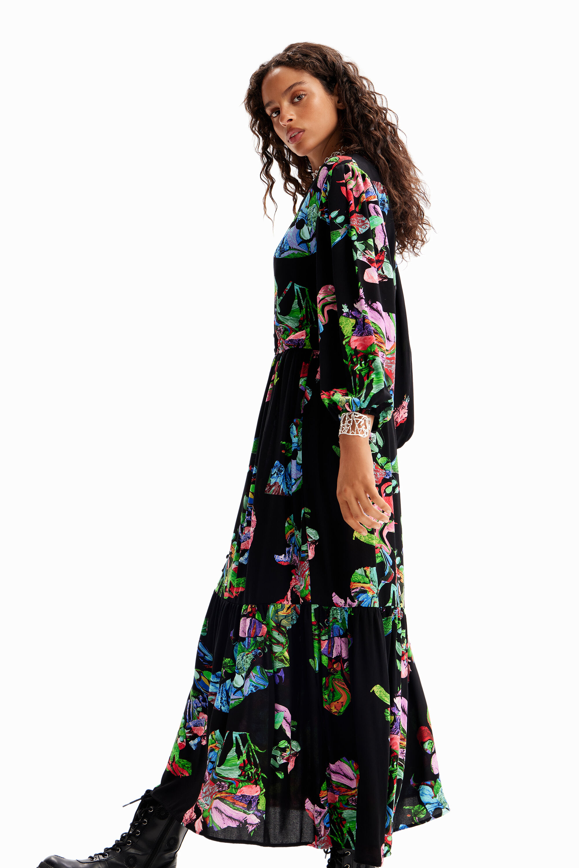Robe chemise longue M. Christian Lacroix