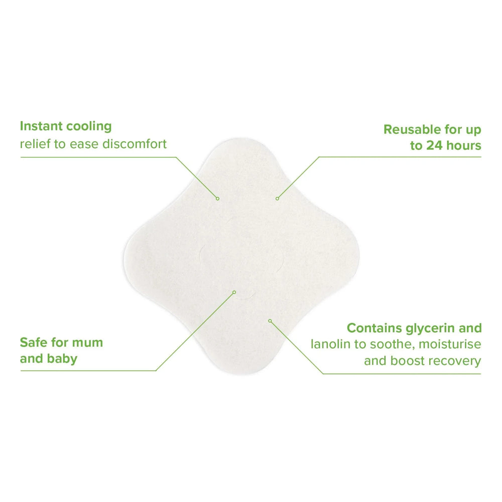 Køb Haakaa Soothing Hydrogel Ammeindlæg - 16Pcs