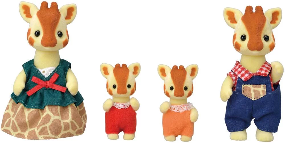 LA FAMILLE GIRAFE - SYLVANIAN FAMILLES