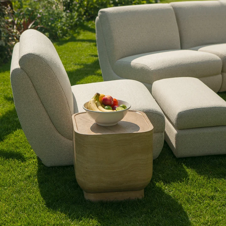 Zuiver - Mississippi Outdoor Hocker, beige