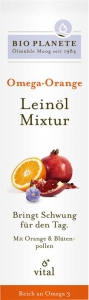 Bio Planète Omega Orange Leinöl Mixtur, 100 ml