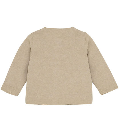 Minymo Cardigan Strick - Beige Meliert