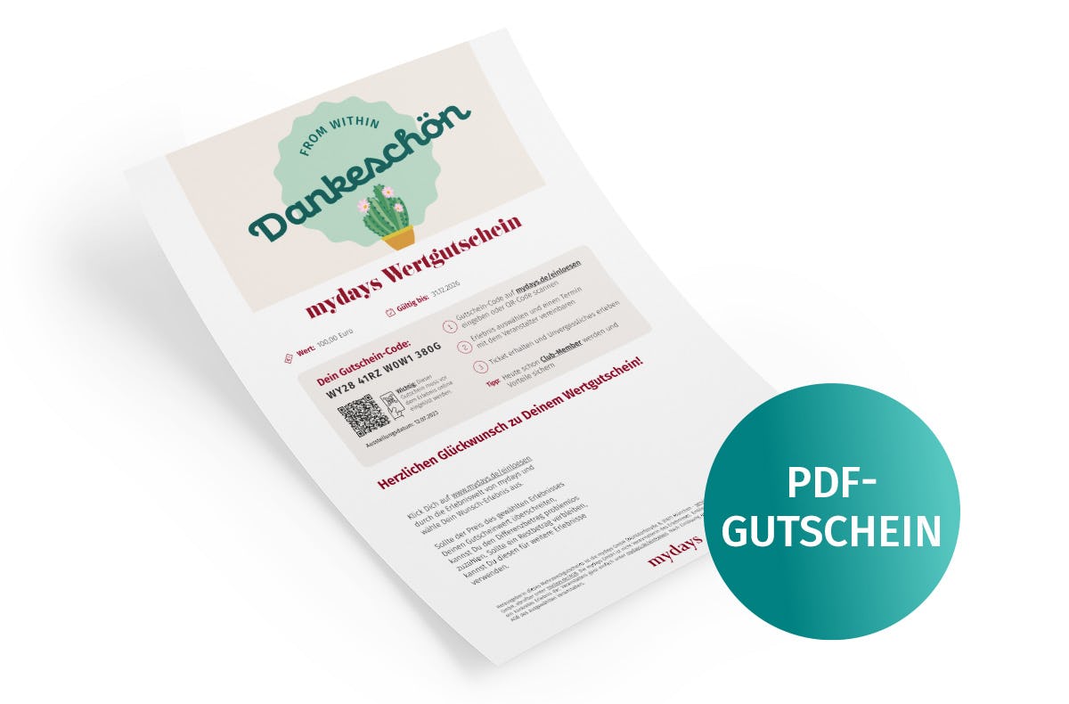 Flexibles Geschenk Danke (Kaktus)