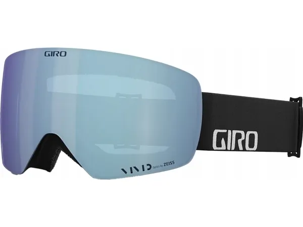 Giro Contour RS Vivid, Unisex, Cylindrisk (flad) linse, Sort, Blå, One size