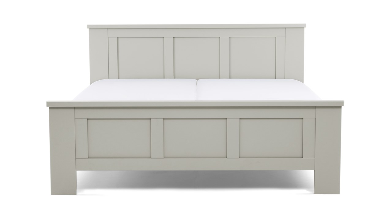 Bed Chateau kiezelgrijs