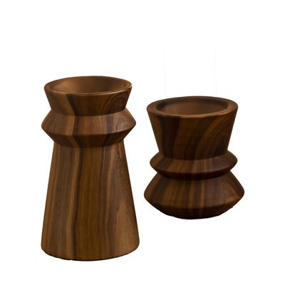 Bougeoirs en céramique