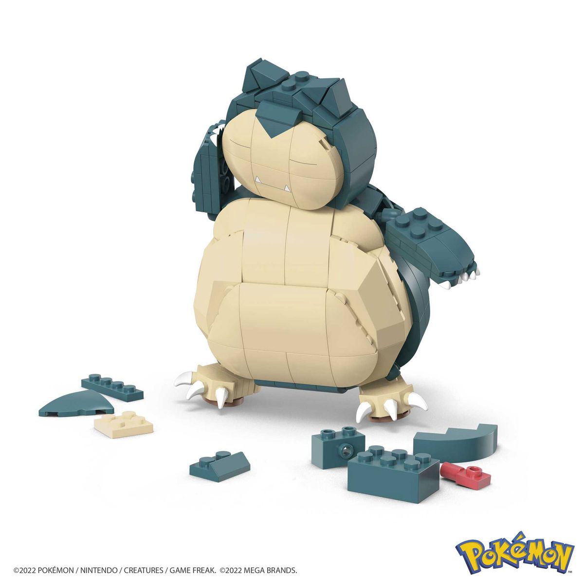 Mattel HLB70 - Pokémon - MEGA - Relaxo Bauset mit 246 Teile