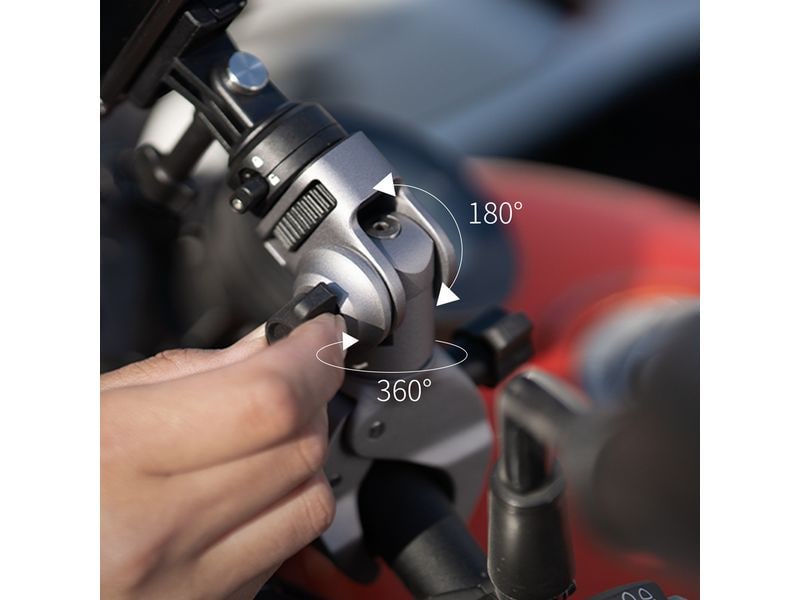 PGYTECH Klemmhalterung Super Clamp Mount Halterung für Fahr- und Motorräder