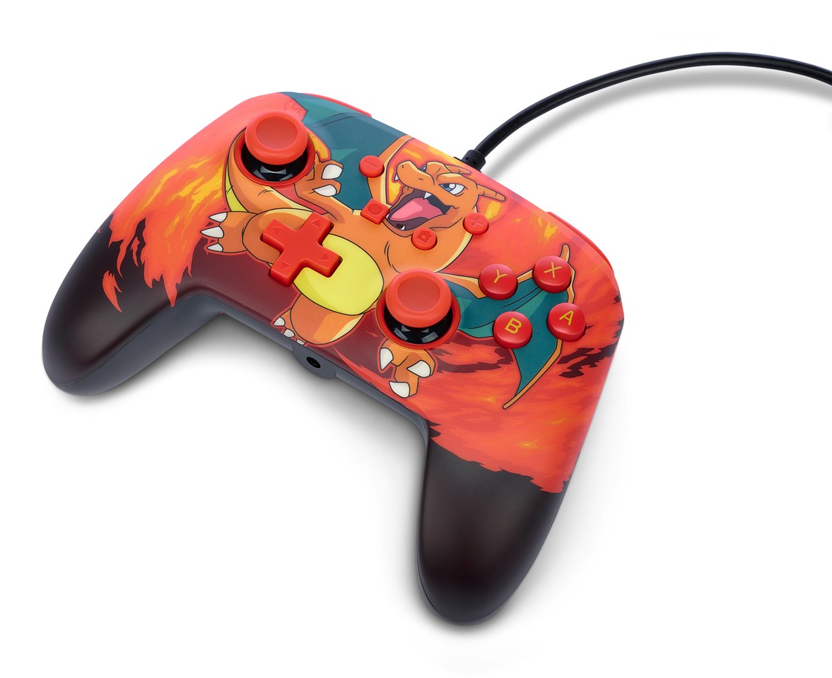PowerA Enhanced Wired Controller - Nintendo Switch - Charizard Vortex