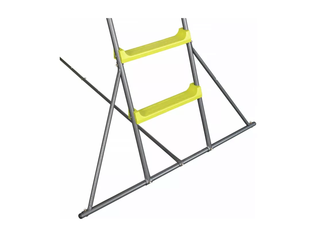 Toboggan de jardin à double vague 