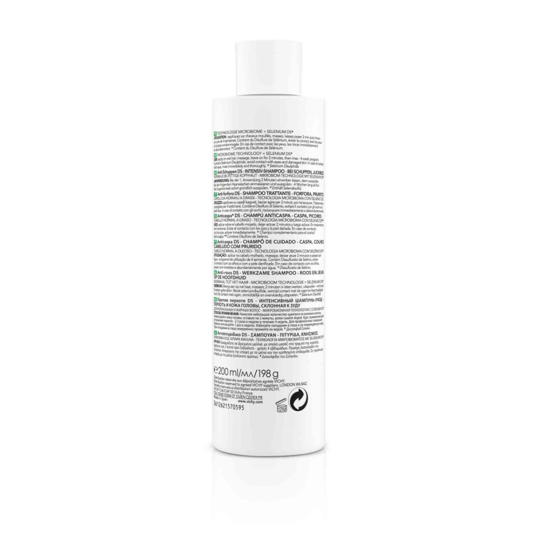 DERCOS  Champô Anticaspa Oleosa - 200ml
