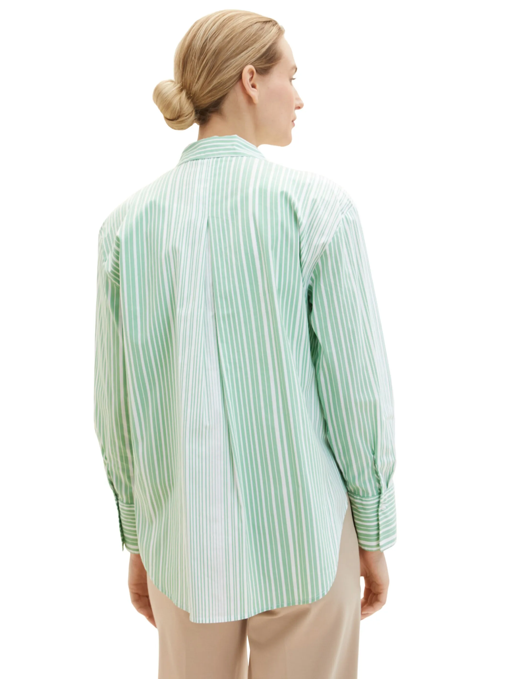 Damen Bluse im Streifenlook