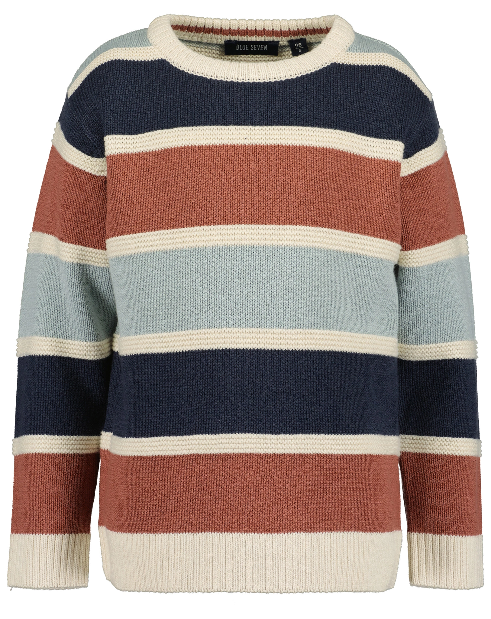 Pullover COLOR STRIPES in offwhite