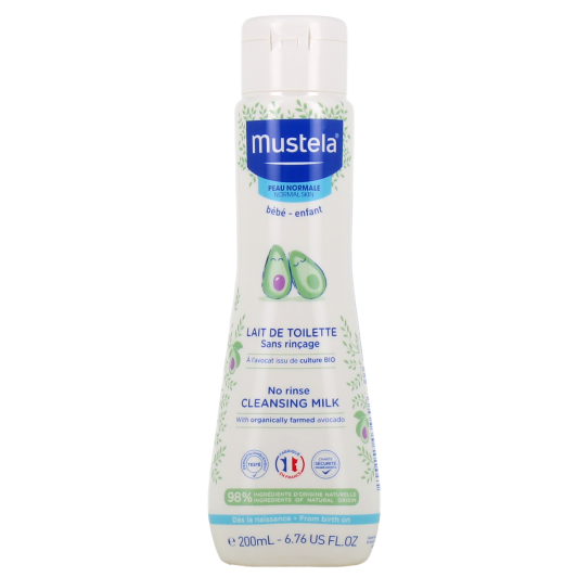 Lait de toilette Mustela - Visage et corps