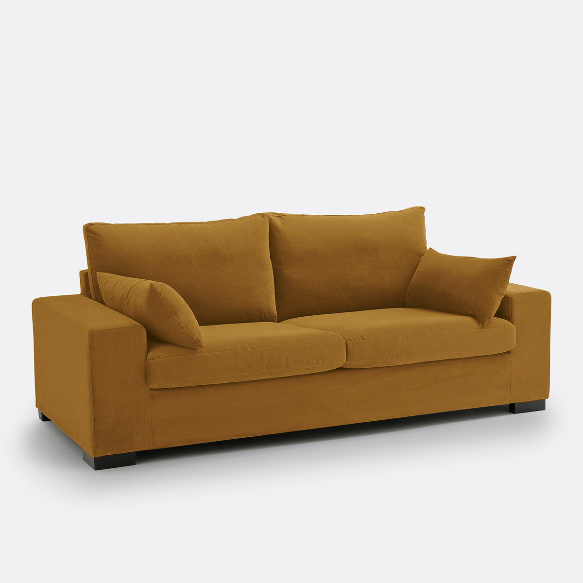 LA REDOUTE INTERIEURS<br>Sofá de veludo 2, 3 e 4 lugares, Odessa