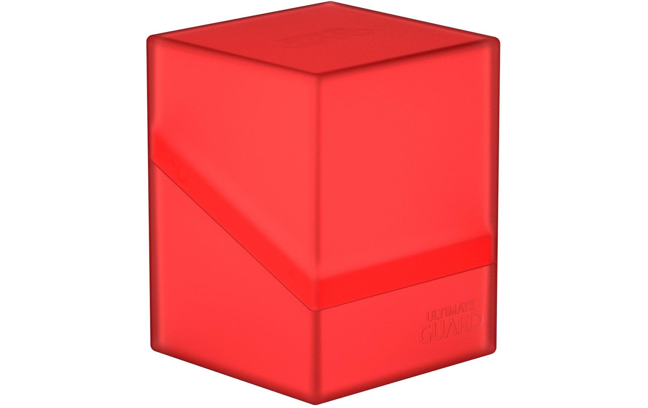 Kartenbox Boulder Deck Case Standardgrösse 100+ RubyHandliche und feste Kartenbox mit Soft-Touch-Oberfläche