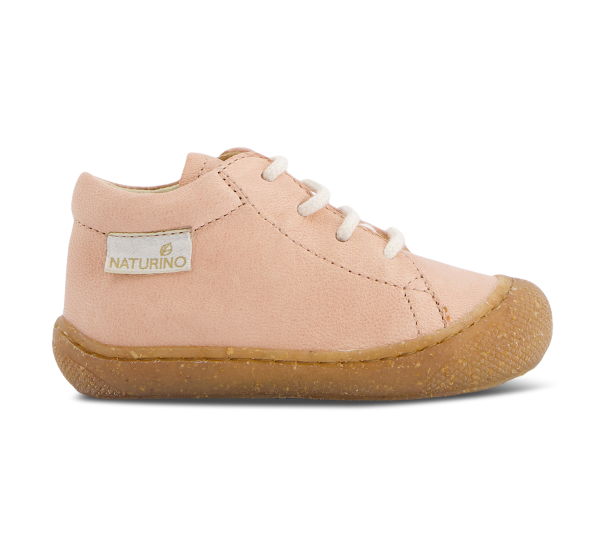 Naturino Cocoon Organic - Schnürschuhe rosa