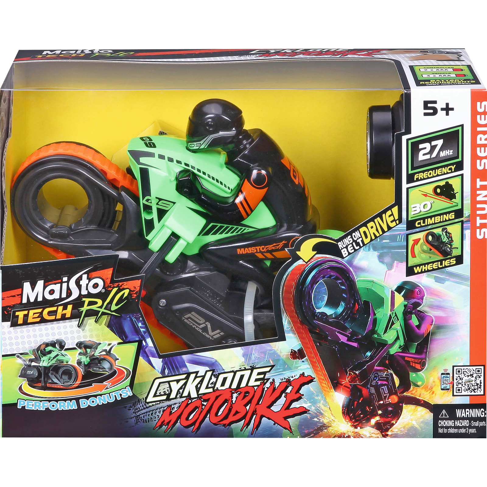 Maisto RC Cyklone Motorbike, grün