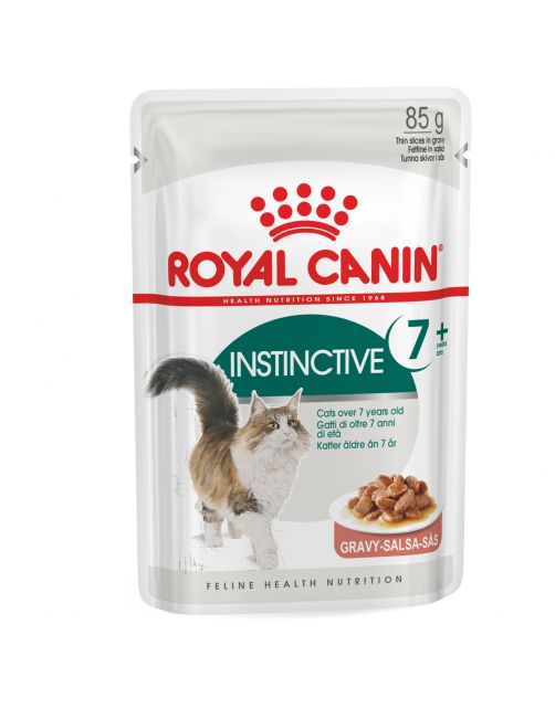 Royal Canin Instinctive 7+ - In Gravy - Kattenvoer - 85 g