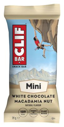 Barre énergétique Clif Bar Mini Chocolat Blanc/Noix de Macadamia - 28g