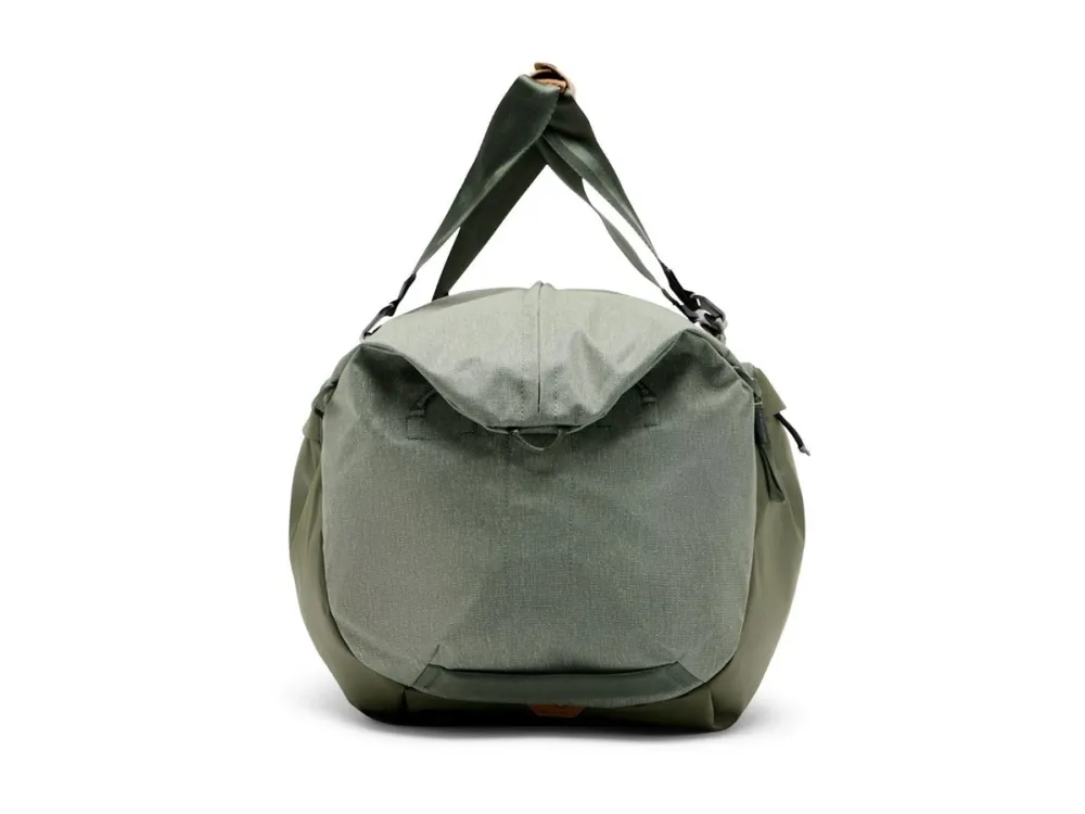 Peak Design Travel - Køjesæk - 50 L - 600D nylon løsningsfarvet, 900D stof, glasforstærket nylon, anodiseret aluminiumslegering, ultrahøj molekulærvægt polyetylenstof, Hypalon - salvie