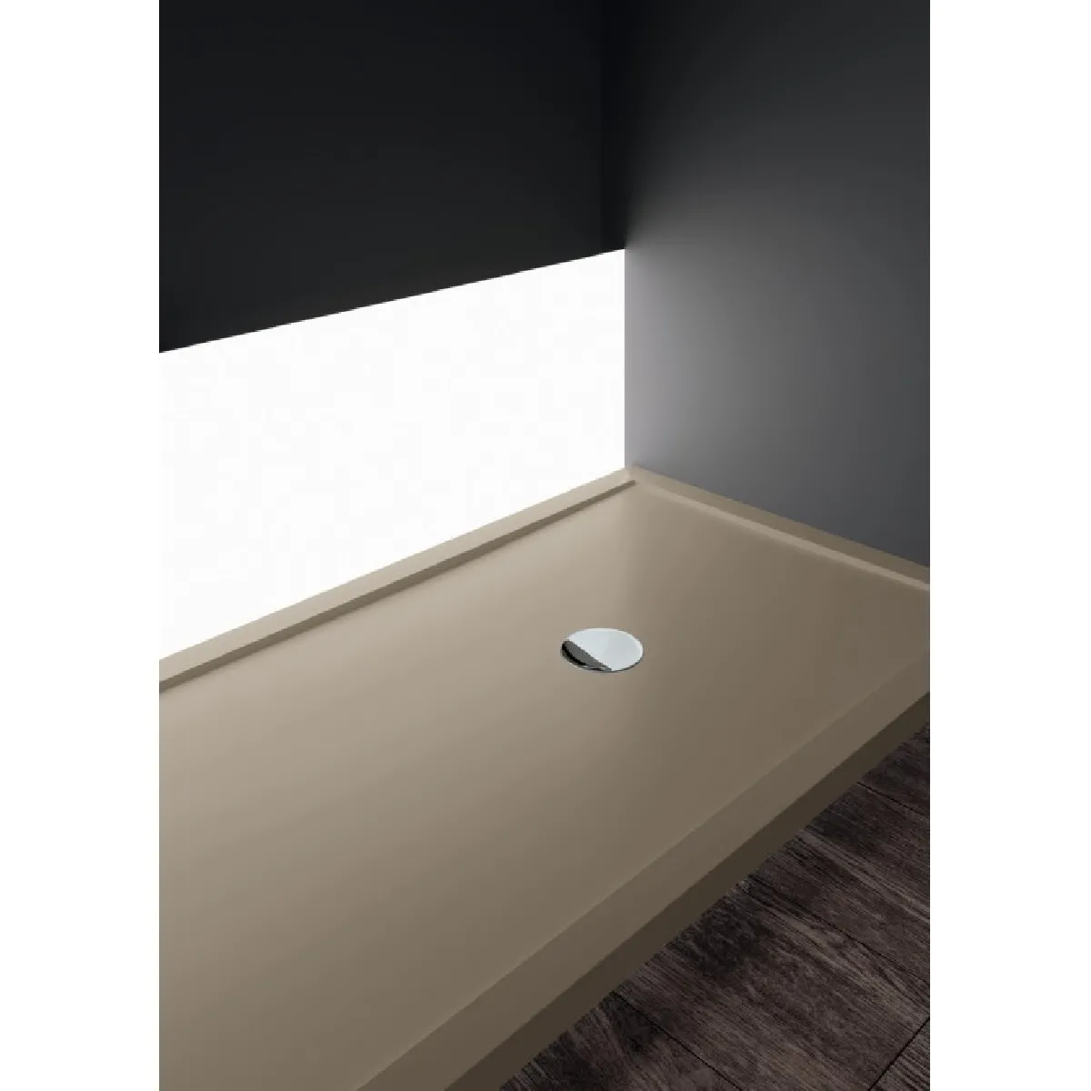 Novellini Olympic Plus Receveur de douche - Beige 170x75 cm