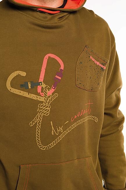 TRANGOWORLD - SWEAT A CAPUCHE DISCONNECT