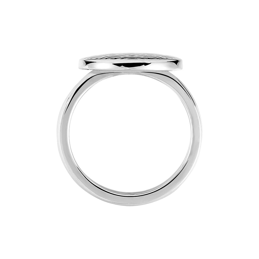 Bague Kim Acier Blanc