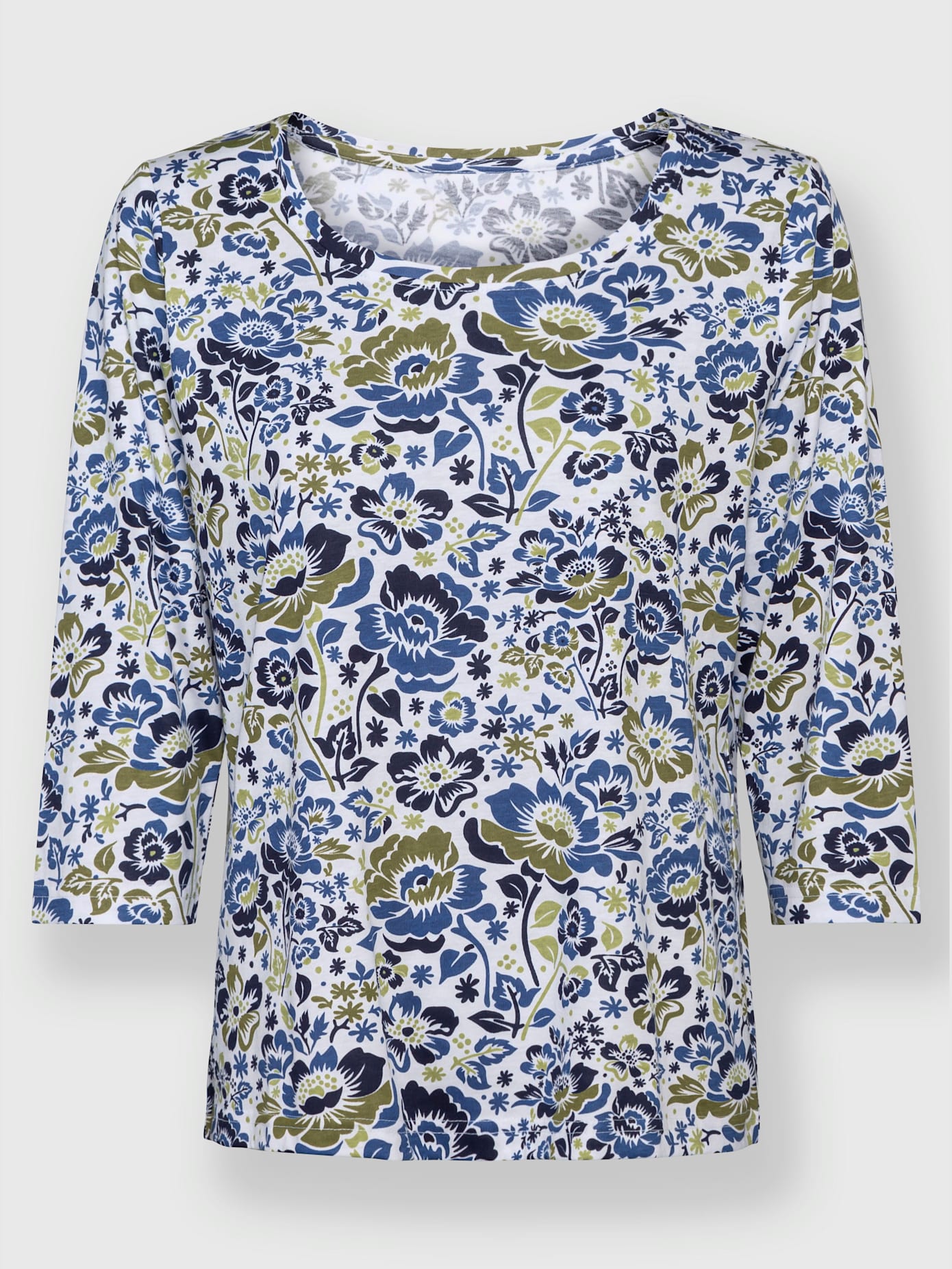 T-shirt à encolure ronde 50% coton