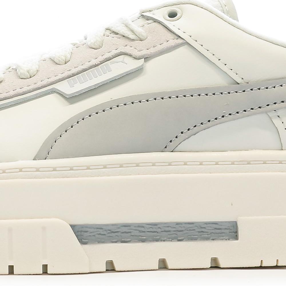Puma Baskets Écru/Gris Femme Puma Mayze Crashed Selflove