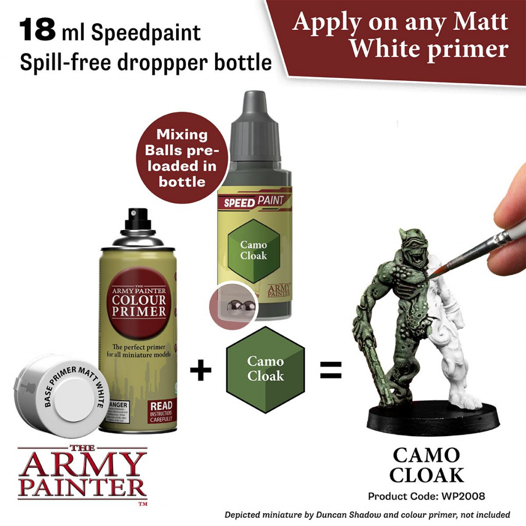 Army Painter - Speedpaint Camo Cloak