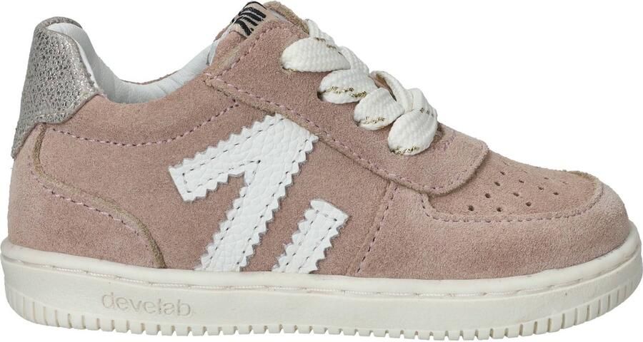 Develab 44430 Lage schoenenMeisjesKindersneakers Wit beige