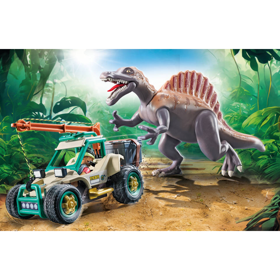 PLAYMOBIL Dinos spinosaurus aanval 71820