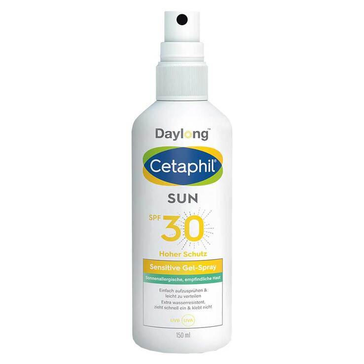Cetaphil Sun sensitive Gel-Spray SPF 30 Sonnenschutz, 150 ml